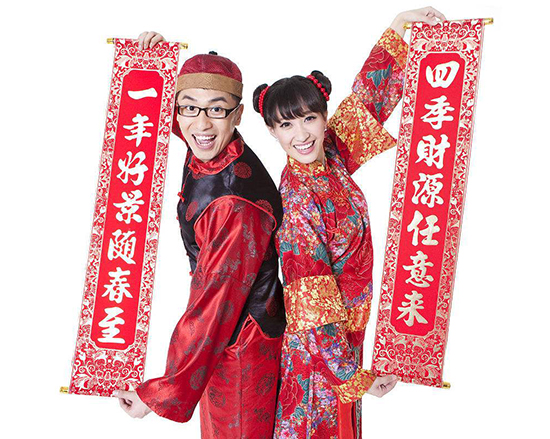 對聯(lián)印刷彩畫(huà)